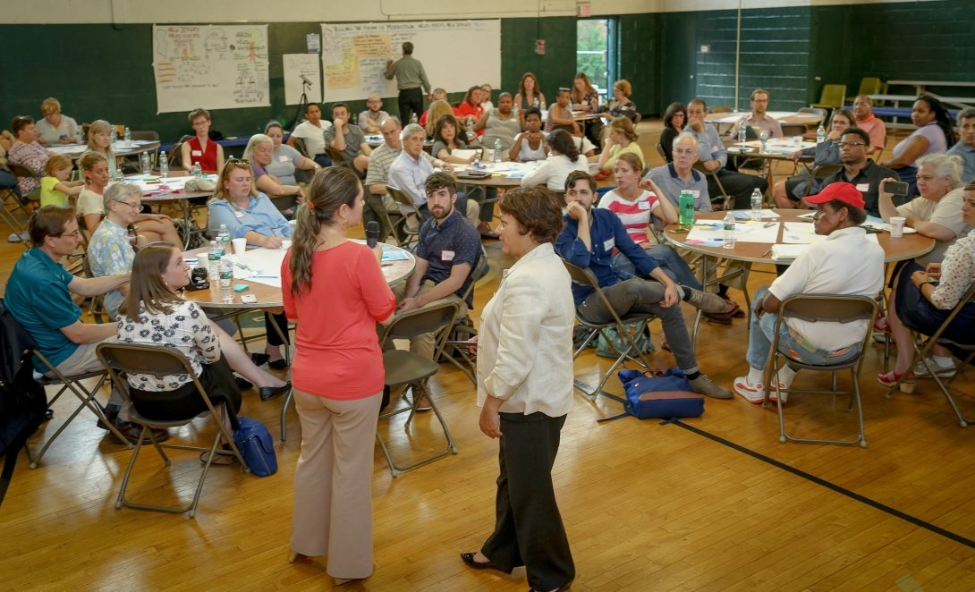 People at News Voices: New Jersey event