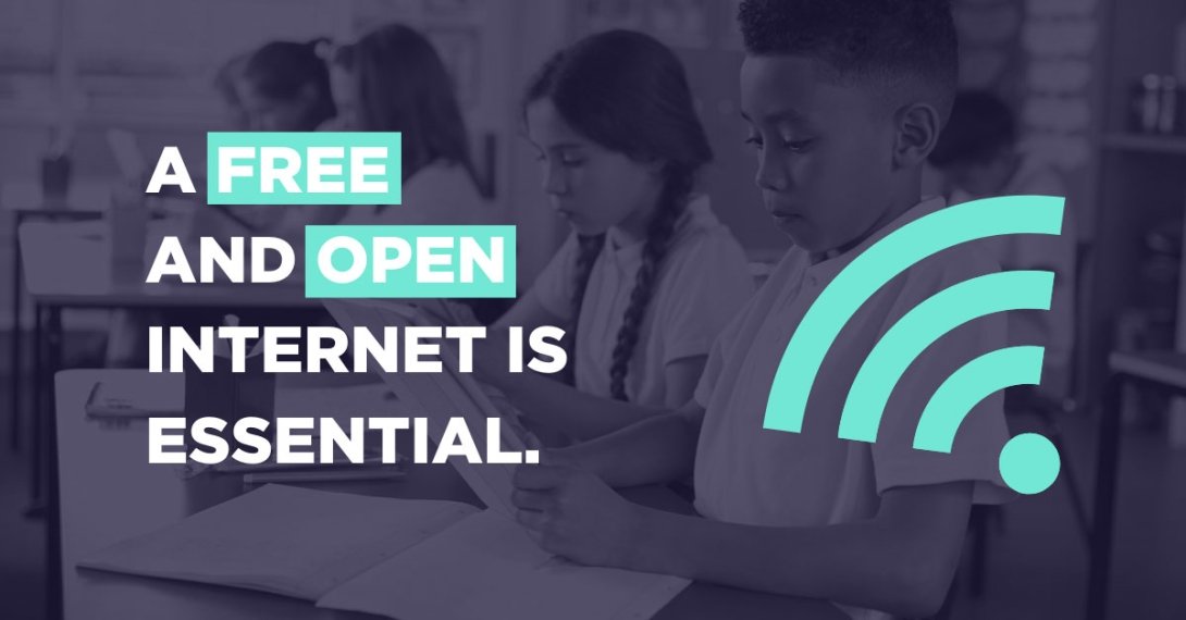 A free and open internet is essential