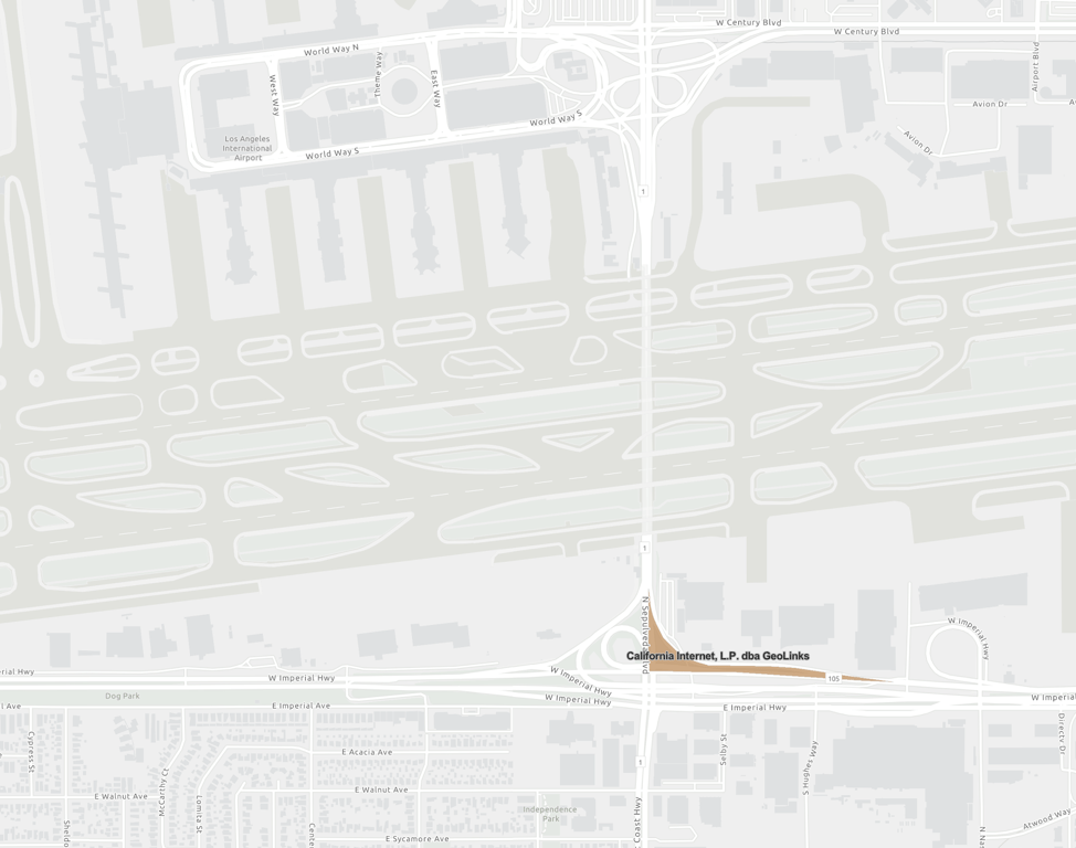 LAX map
