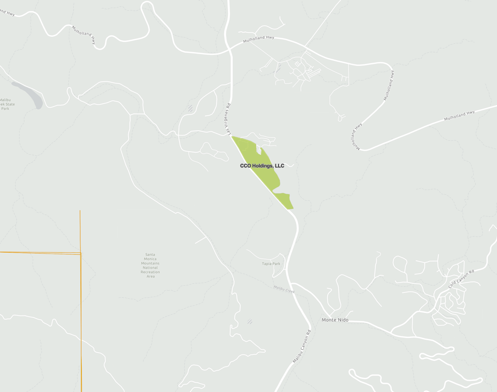 Calabasas map