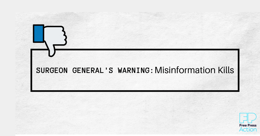 "Surgeon general's warning: misinformation kills"