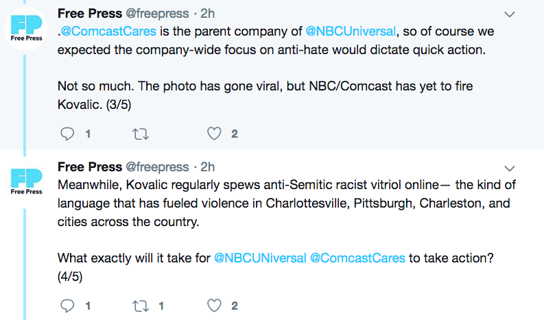 Third and fourth tweets in thread