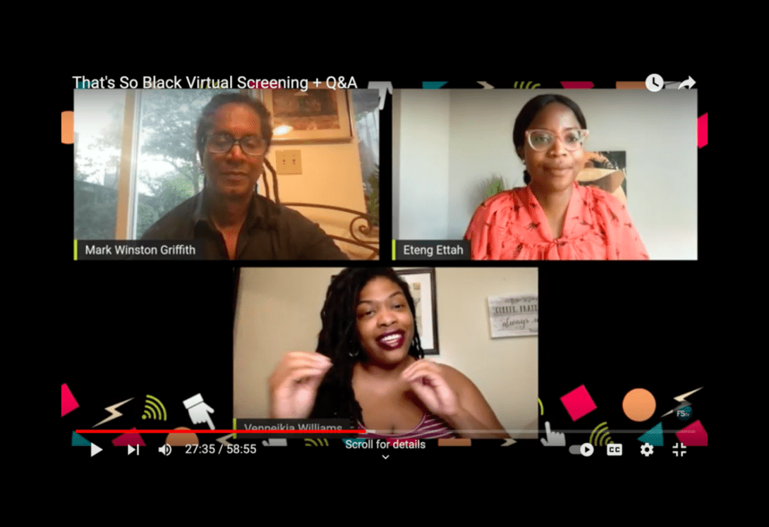 Zoom image of Mark Winston Griffith, Eteng Ettah and Venneikia Williams
