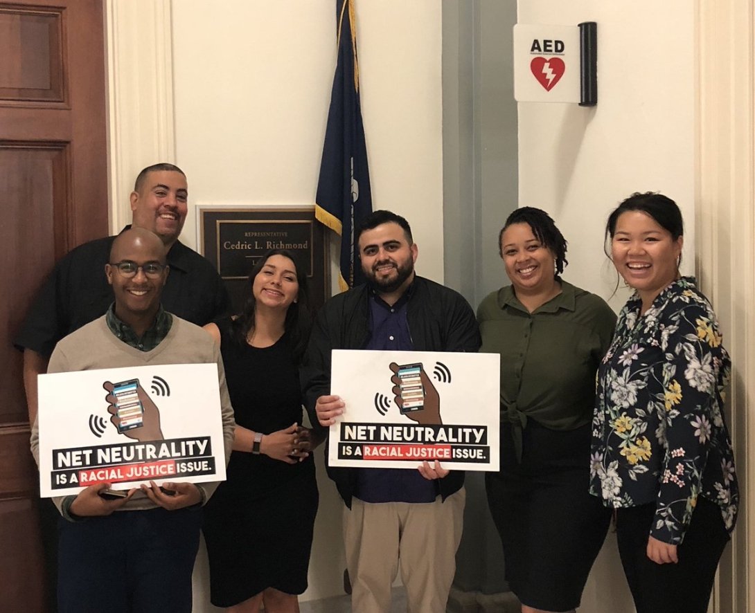 Voices for Internet Freedom coalition lobby day