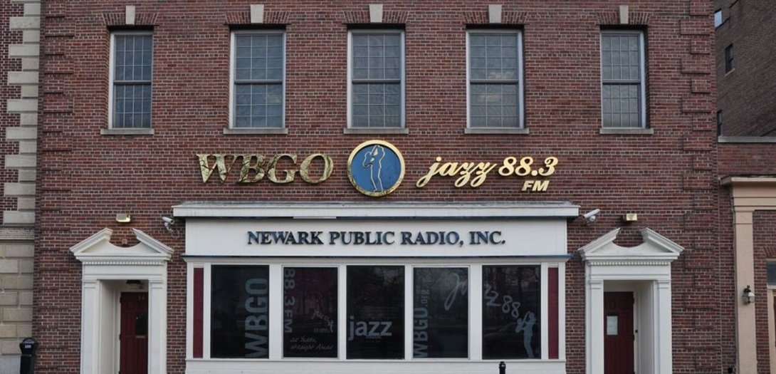 Exterior of Newark-based radio station WBGO