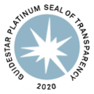 Guidestar 2020 Platinum Seal of Transparency